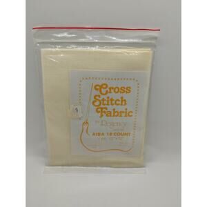 Regency Mills 18 Count Ivory Aida Cross Stitch Cotton Fabric - 12" x 12" - 08865